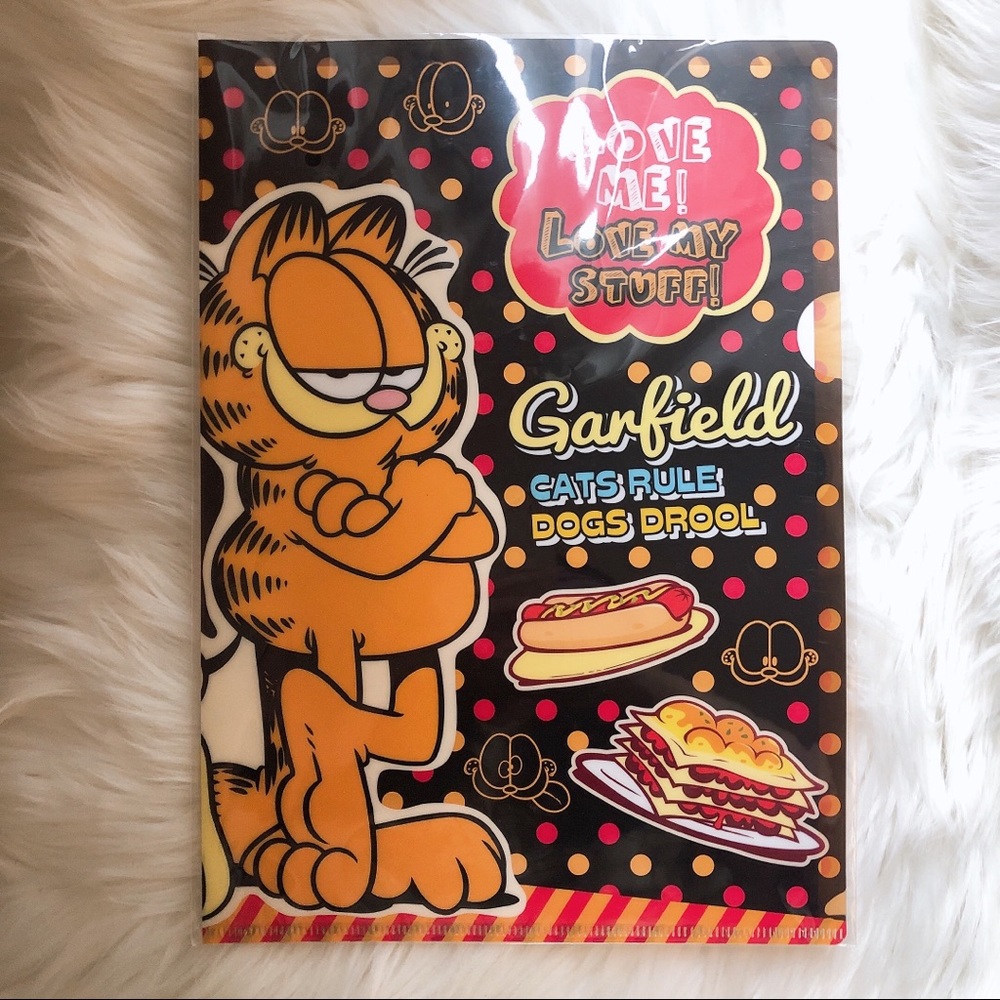 garfield A4 folder binder stationary